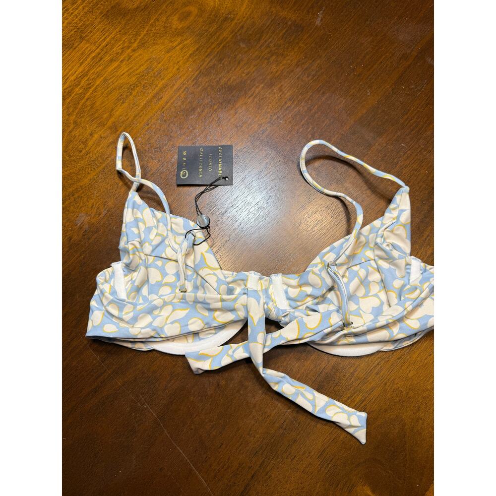NWT Skatie Kate Bikini Top Underwire in Nantucket Size Small - Picture 2 of 5
